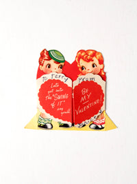 vintage 1940s Valentine's card by A-Meri-Card