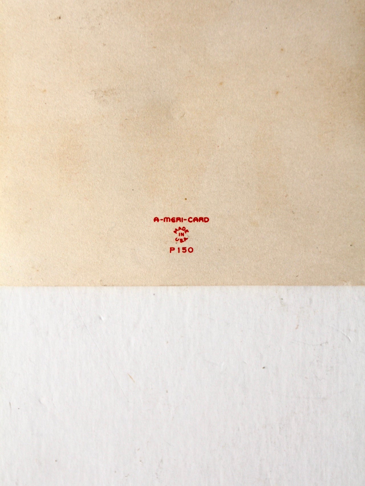 vintage 1940s Valentine's card by A-Meri-Card