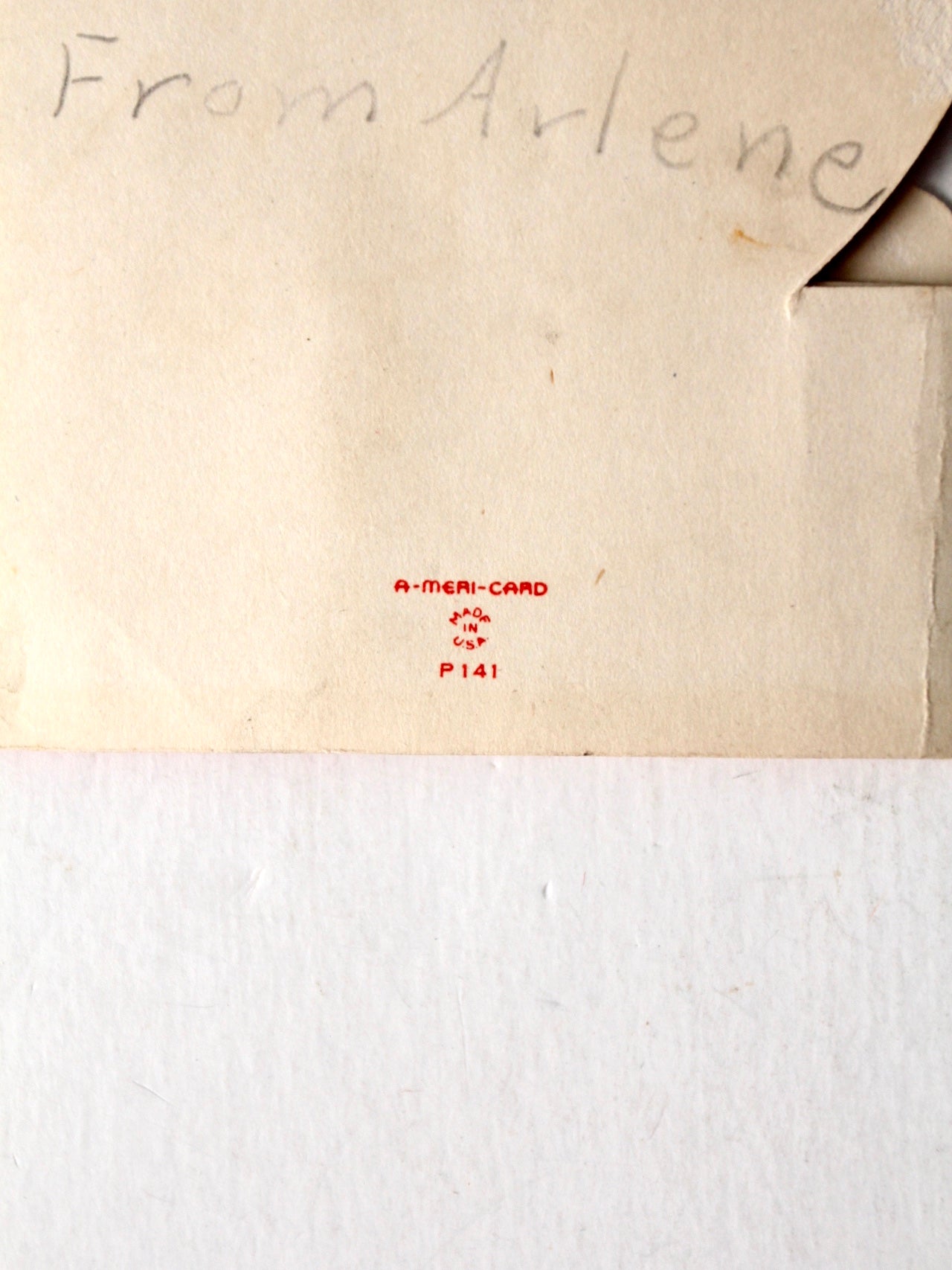 vintage Valentine's Day card by A-Meri-Card