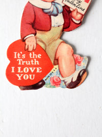 vintage Valentine's Day card circa 1930s
