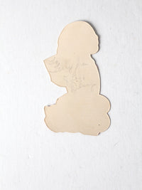 vintage Valentine's Day card circa 1930s