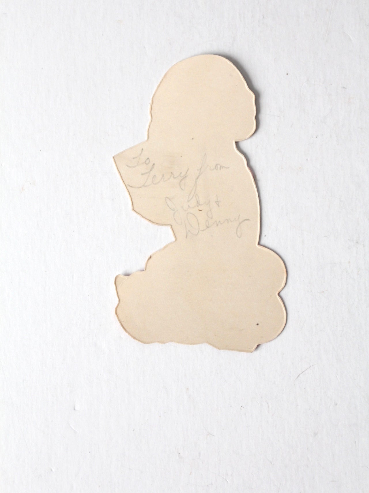 vintage Valentine's Day card circa 1930s