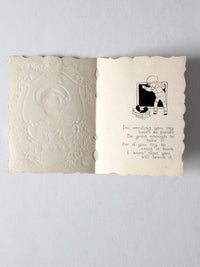 vintage 1920s Valentine's Day card