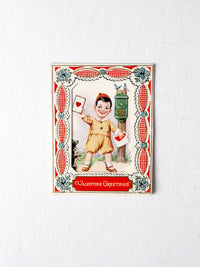 vintage Carrington Co Valentine's Day card