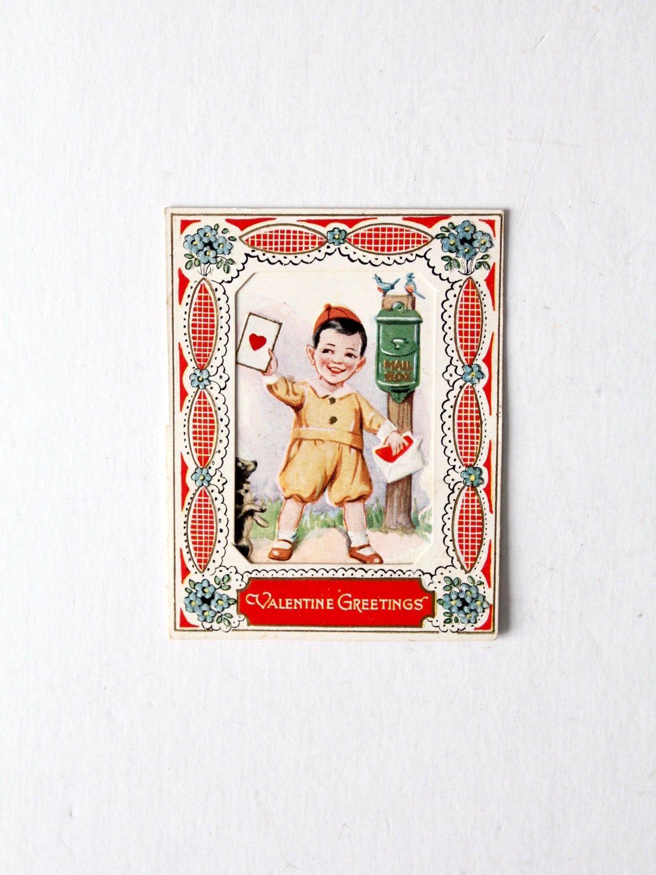 vintage Carrington Co Valentine's Day card