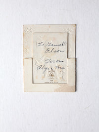 vintage Carrington Co Valentine's Day card