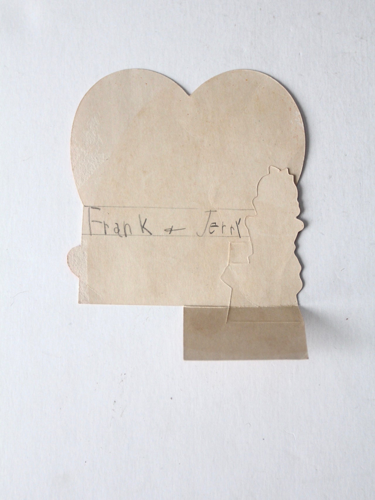 vintage roller skate Valentine's Day card