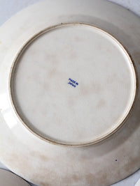 vintage Japanese Blue Willow dishes 4 pc