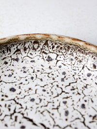 1970s signed studio pottery plate