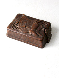 Syroco style box circa 1940s