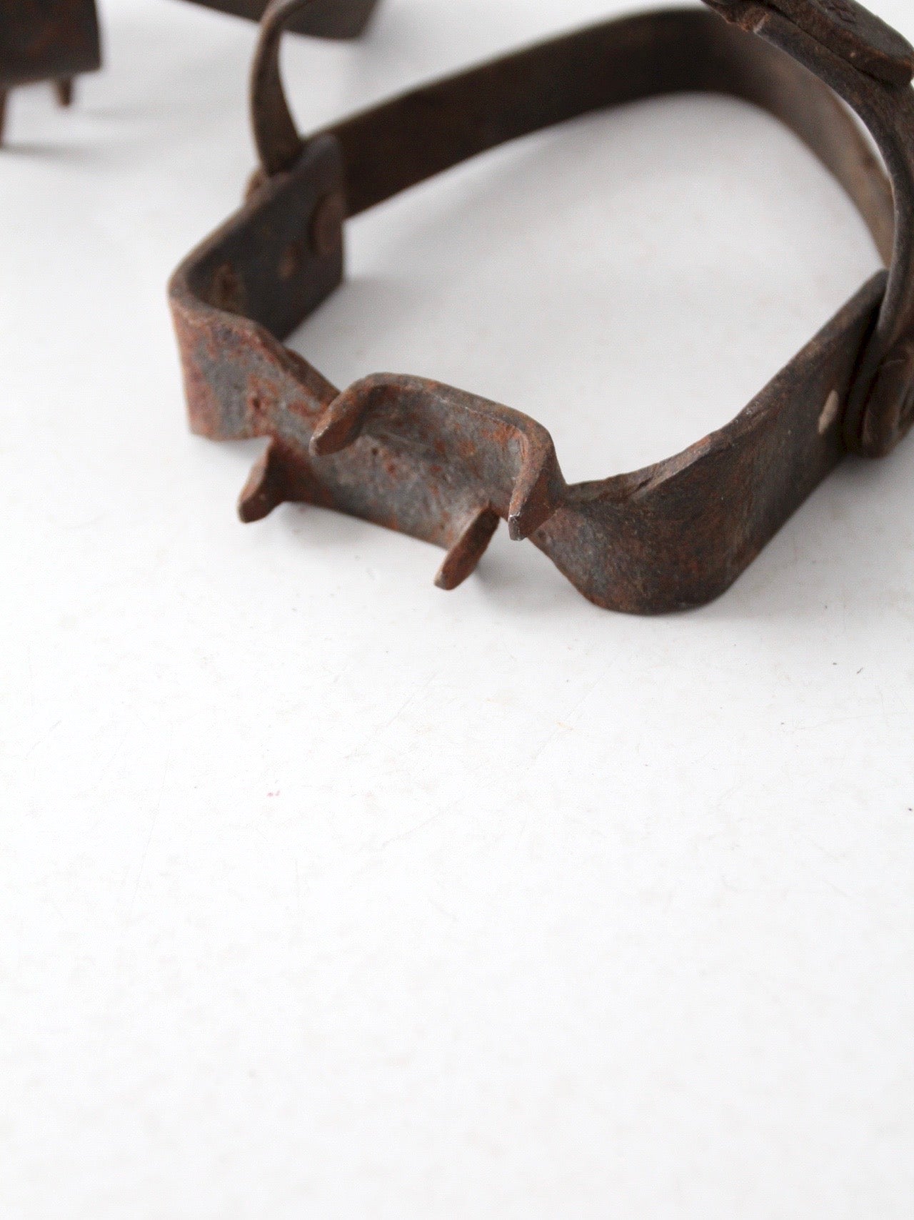 cleats with leather straps