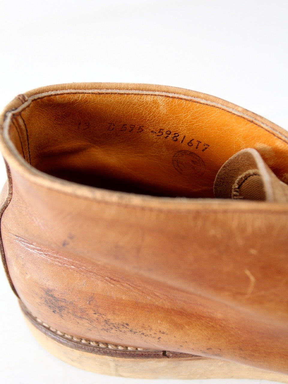 vintage 60's work boots