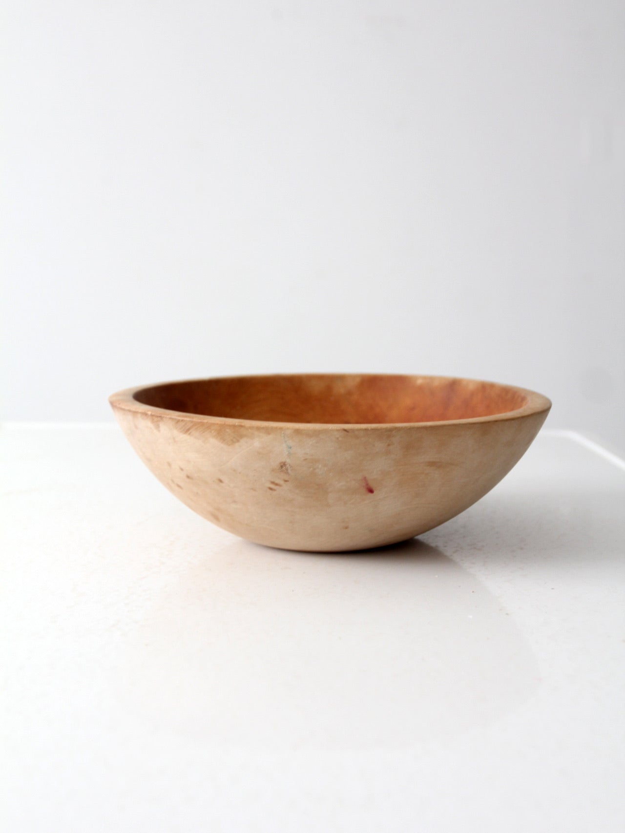 vintage Munising wood bowl
