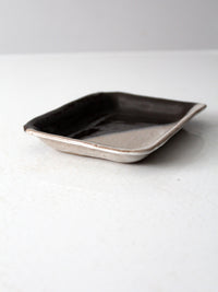 vintage studio pottery plate