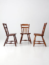 mid century Cushman Colonial dining chairs set 3