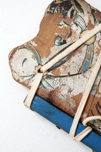 antique N.N. Hill horse pull toy