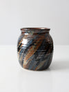 vintage studio pottery vase