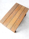 1940s Monterey style faux bois coffee table