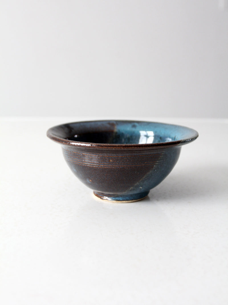 vintage art pottery bowl