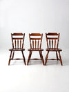 mid century Cushman Colonial dining chairs set 3