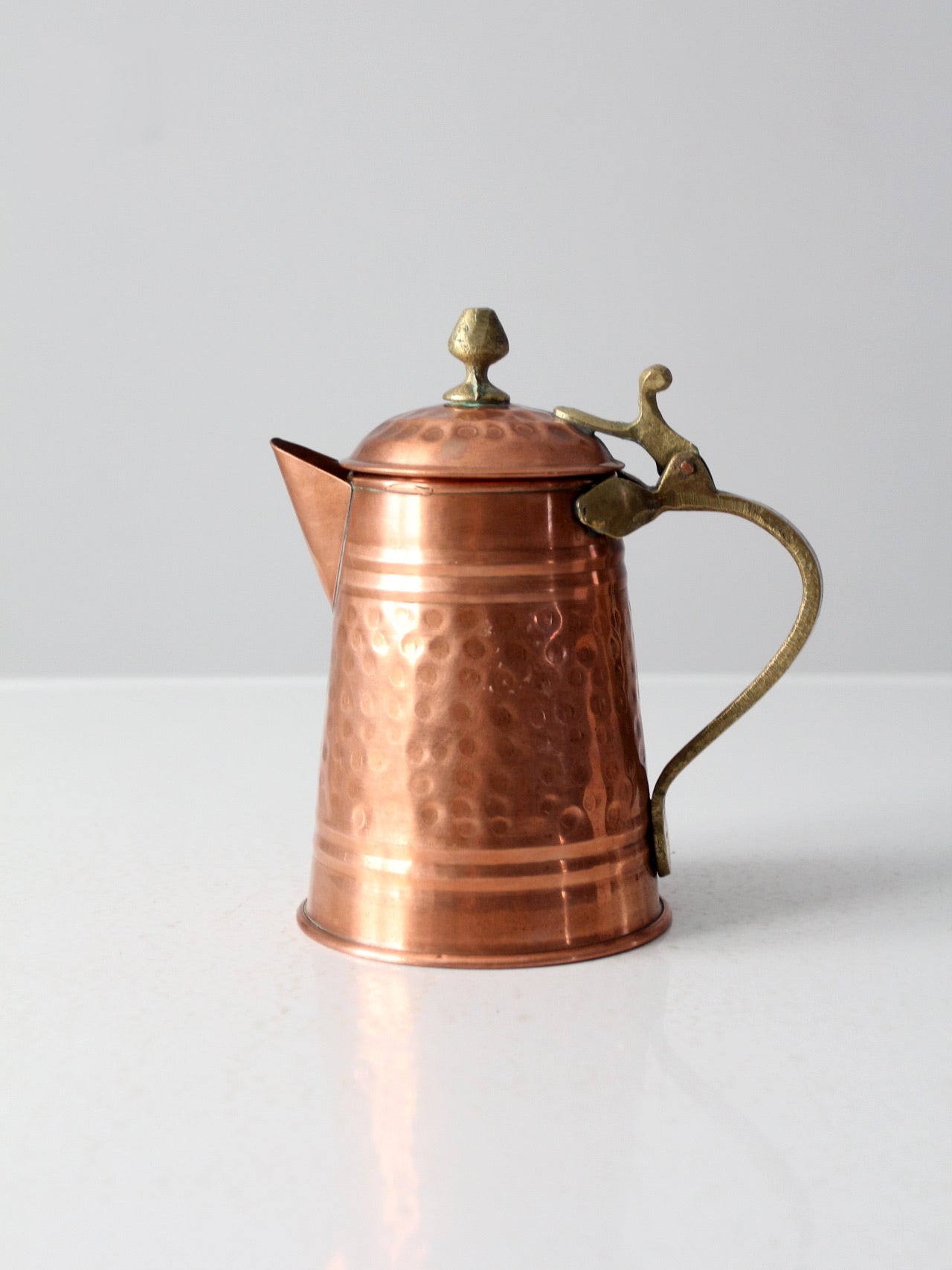 Vintage Copper French Coffee Pot