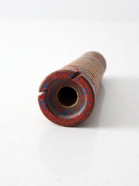 antique textile mill bobbin thread spool