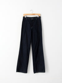 vintage 1970s Yes high-waisted wide leg jeans | 30 x 35