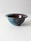 vintage art pottery bowl