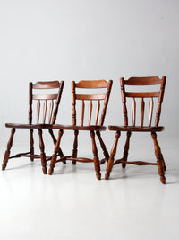 mid century Cushman Colonial dining chairs set 3