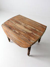 antique drop leaf table