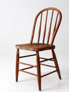 antique spindle back chair