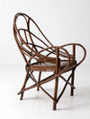 antique Adirondack twig chair