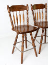 vintage tavern style counter stools set of 4