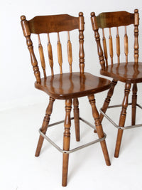 vintage tavern style counter stools set of 4