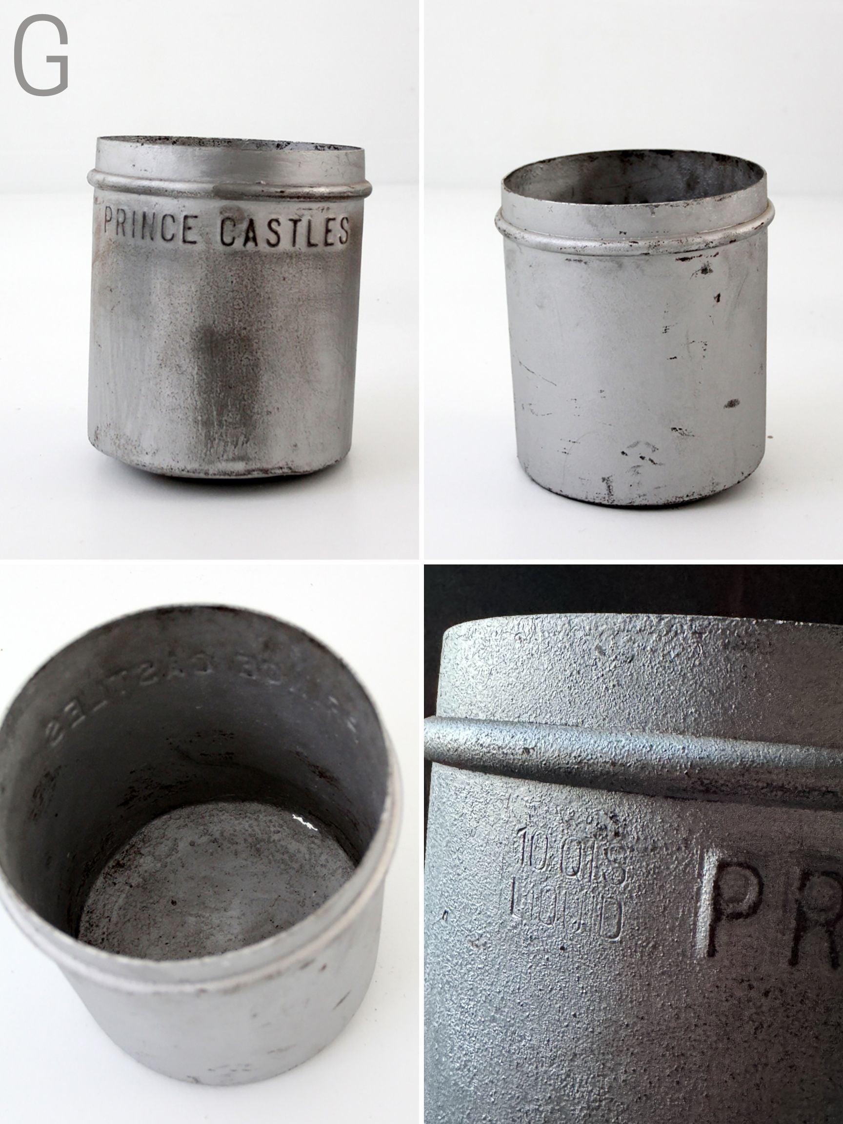 vintage Prince Castles 10 Qt ice cream bucket