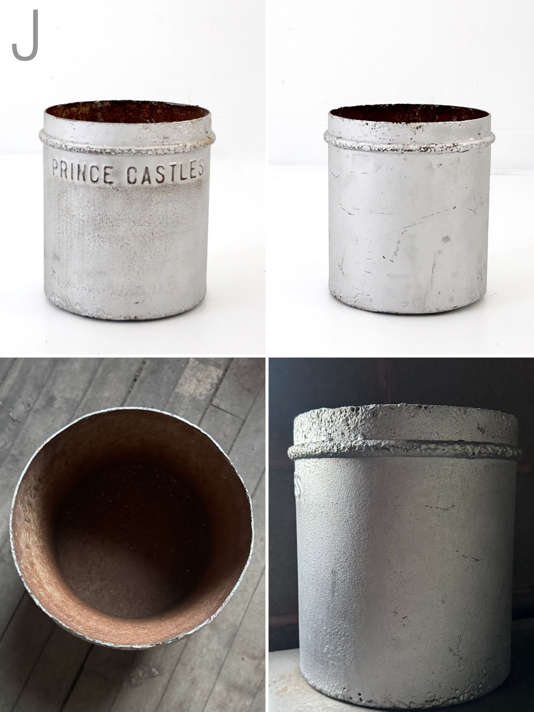 vintage Prince Castles 10 Qt ice cream bucket