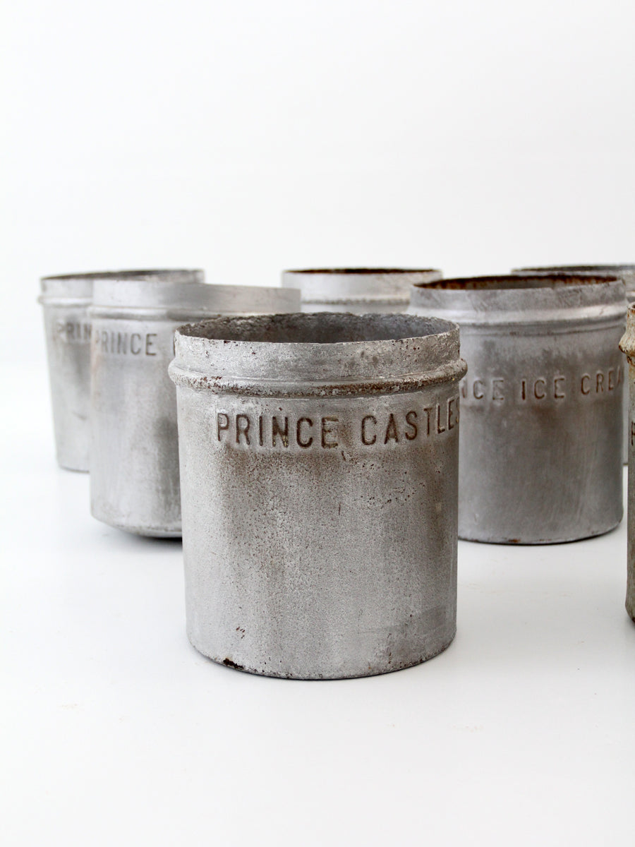 vintage Prince Castles 10 Qt ice cream bucket