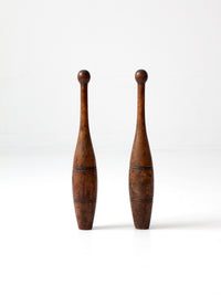 antique Indian clubs