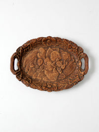 mid-century Burwood decorative tray