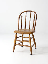 antique Windsor side chair