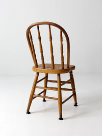 antique Windsor side chair