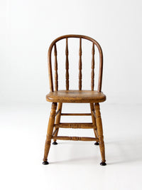 antique Windsor side chair