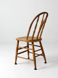 antique Windsor side chair