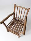 old hickory arm chair