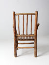 old hickory arm chair