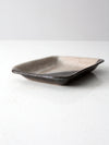 vintage studio pottery plate