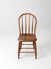 antique spindle back chair