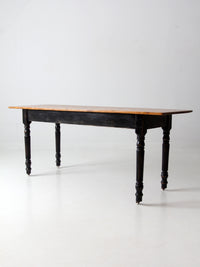 vintage farmhouse dining table