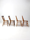 antique farmhouse dining chairs set 4