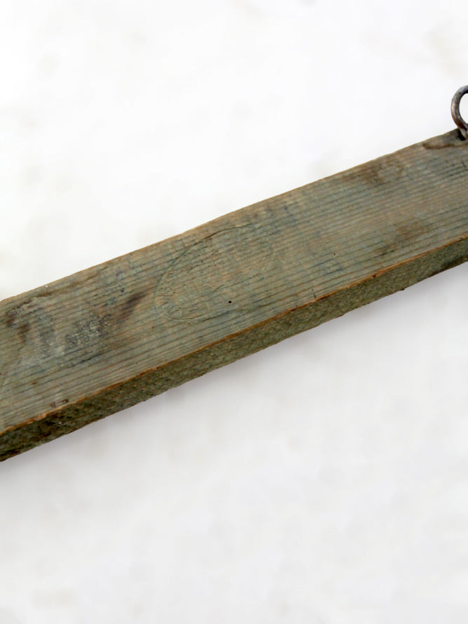 vintage primitive farmhouse sign hanger